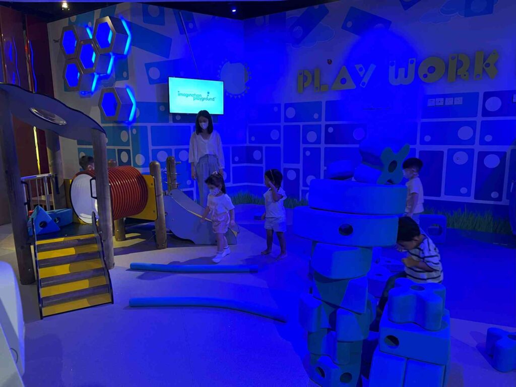 Indoor playground Kuala Lumpur Petrosains soft play area for toddlers