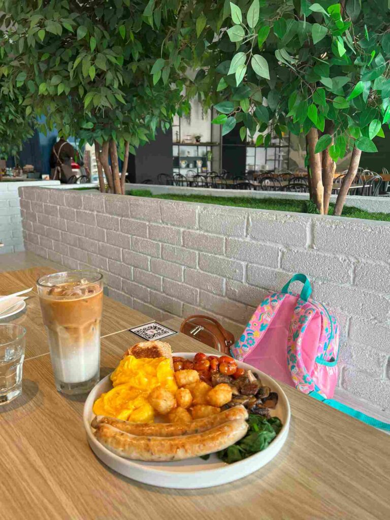Indoor playground Kuala Lumpur Marmalade brunch and coffee.