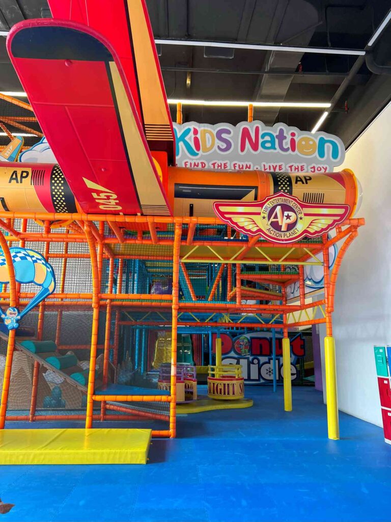 Entrance to Kids Nation, an indoor playground in Mont Kiara.