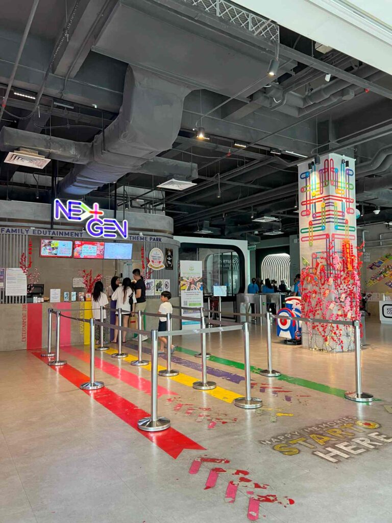 Entrance to the NextGen indoor playground at 1 Utama Shopping Centre.