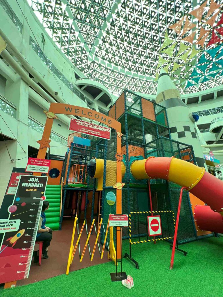 The indoor playground at Malaysia National Science Center.