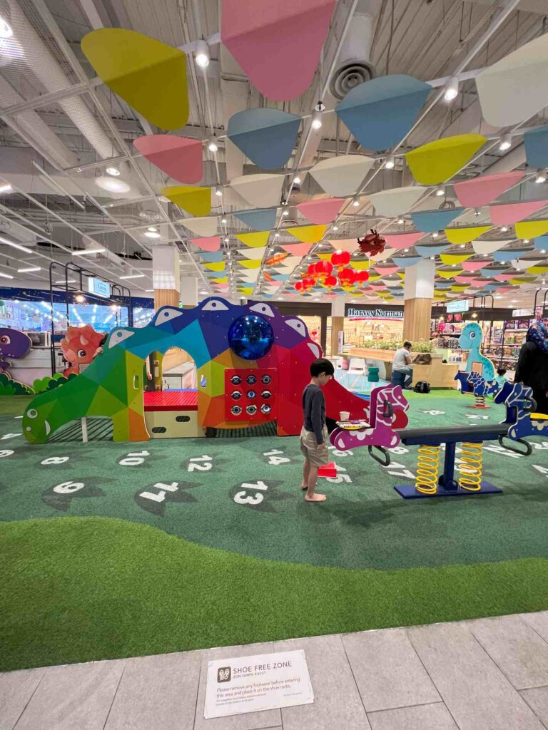 Free indoor playground in KL at IPC Shopping Center.