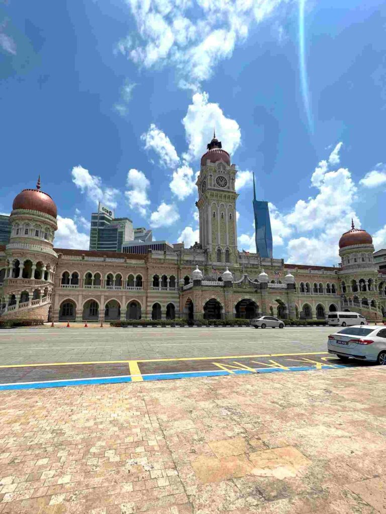 One of the best free places to visit in KL: Sultan Abdul Samad Building.